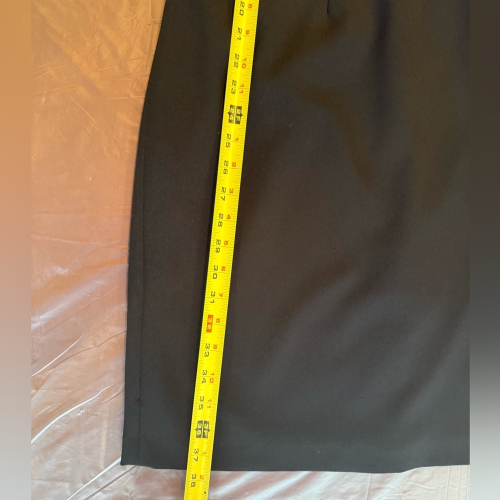 NWT Adrianna Papell Black V-neck Sleeveless Black Dress Size 14 XL MSRP $122 - Picture 6 of 12